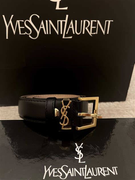 curea ysl femei|Curea Saint Laurent 'YSL' belt Femei .